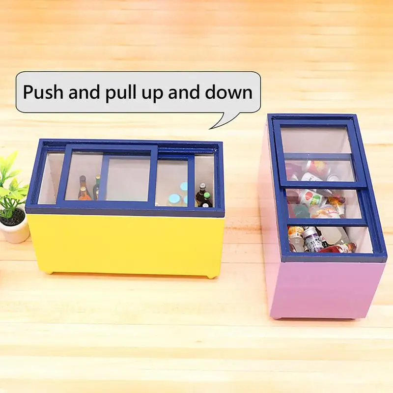 Dollhouse Fridge Doll House Kitchen Furniture Accessories Mini Refrigerator 1:12 Miniature Wooden Doll Fridge Toy Doll House
Dollhouse Fridge Doll House Kitchen Furniture Accessories Mini Refrigerator 1:12 Miniature Wooden Doll Fridge Toy Doll House