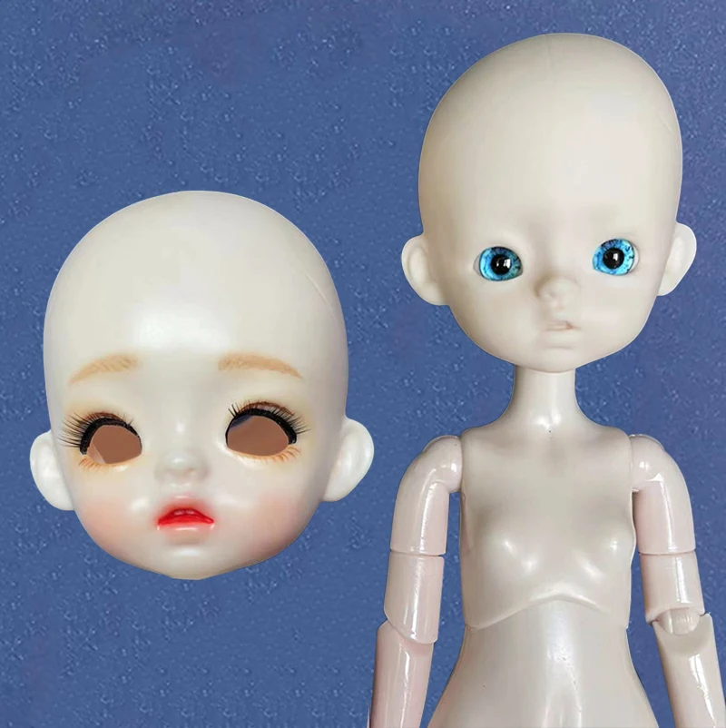 New Style Body DIY 30cm Doll Head Practice Makeup 1/6 Bjd Doll Kids Girls Doll Toy Birthday Gift
New Style Body DIY 30cm Doll Head Practice Makeup 1/6 Bjd Doll Kids Girls Doll Toy Birthday Gift