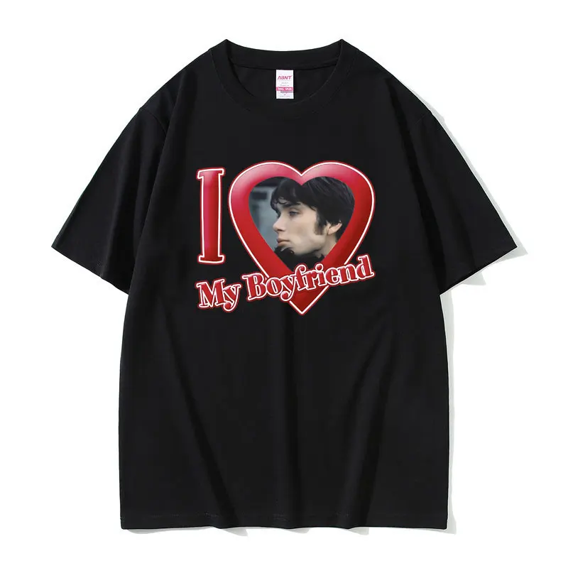 I Love My Boyfriend Chillian Murphy Graphics Tshirt Men Casual Loose Oversized Short Sleeve Tees Male Fashion Vintage T Shirts
I Love My Boyfriend Chillian Murphy Graphics Tshirt Men Casual Loose Oversized Short Sleeve Tees Male Fashion Vintage T Shirts