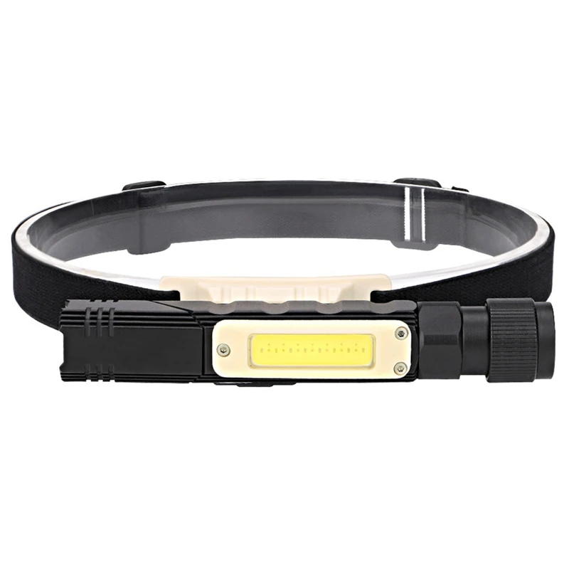 Headband Light 360 Degree Rotating Removable Flashlight, Built-In Battery Rechargeable And Waterproof
Headband Light 360 Degree Rotating Removable Flashlight, Built-In Battery Rechargeable And Waterproof