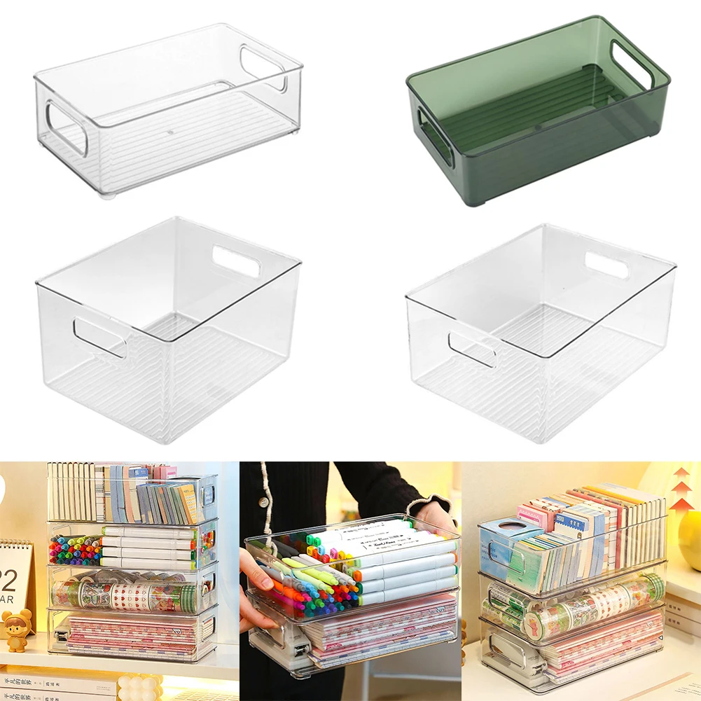 Clear Storage Box With Handle Multi-function Drawer Organizer Divider Dresser Sundries Bathroom Classification Storage Case
Clear Storage Box With Handle Multi-function Drawer Organizer Divider Dresser Sundries Bathroom Classification Storage Case