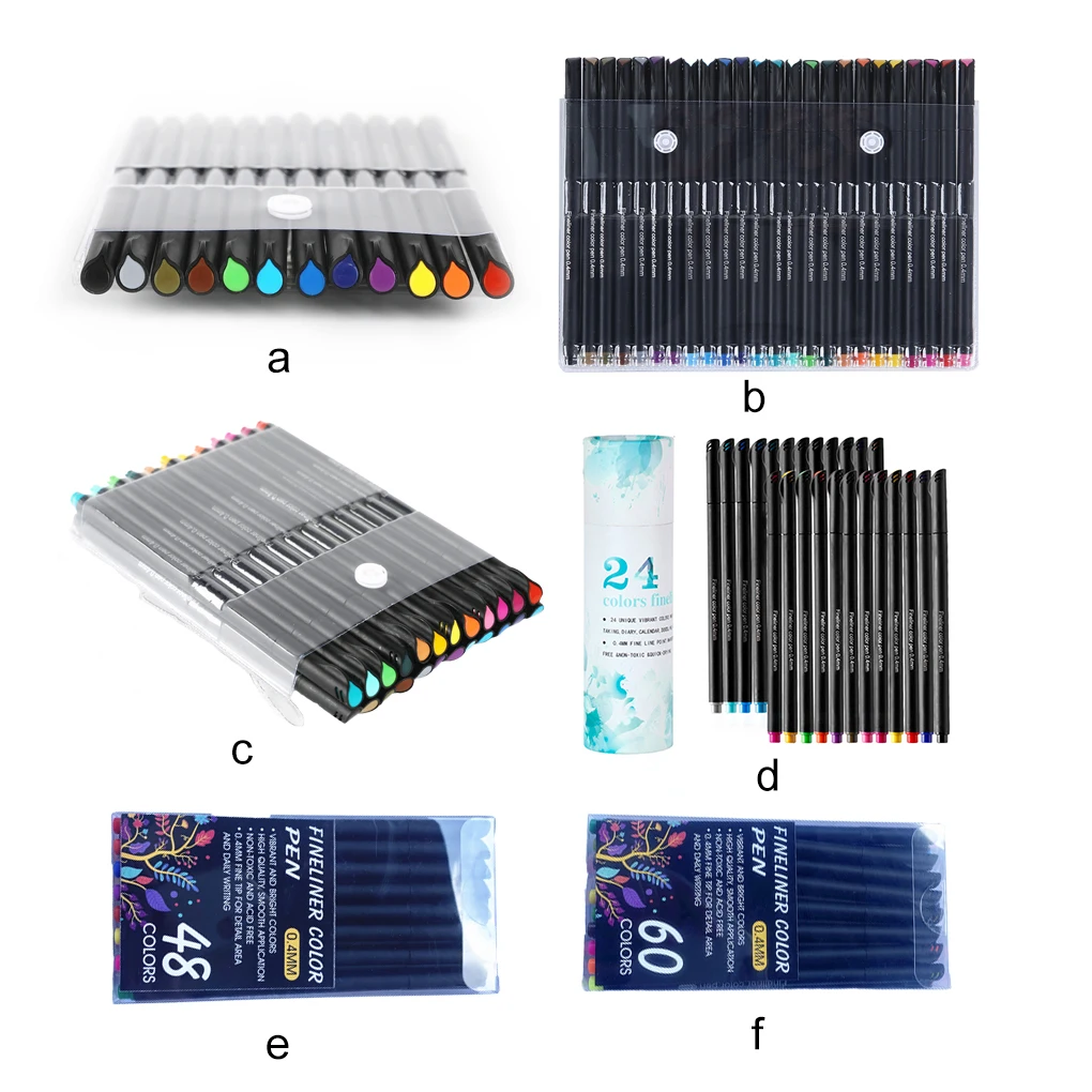 Цветные ручки, школьные и офисные принадлежности, 1 комплект, искусственный премиум-подарок