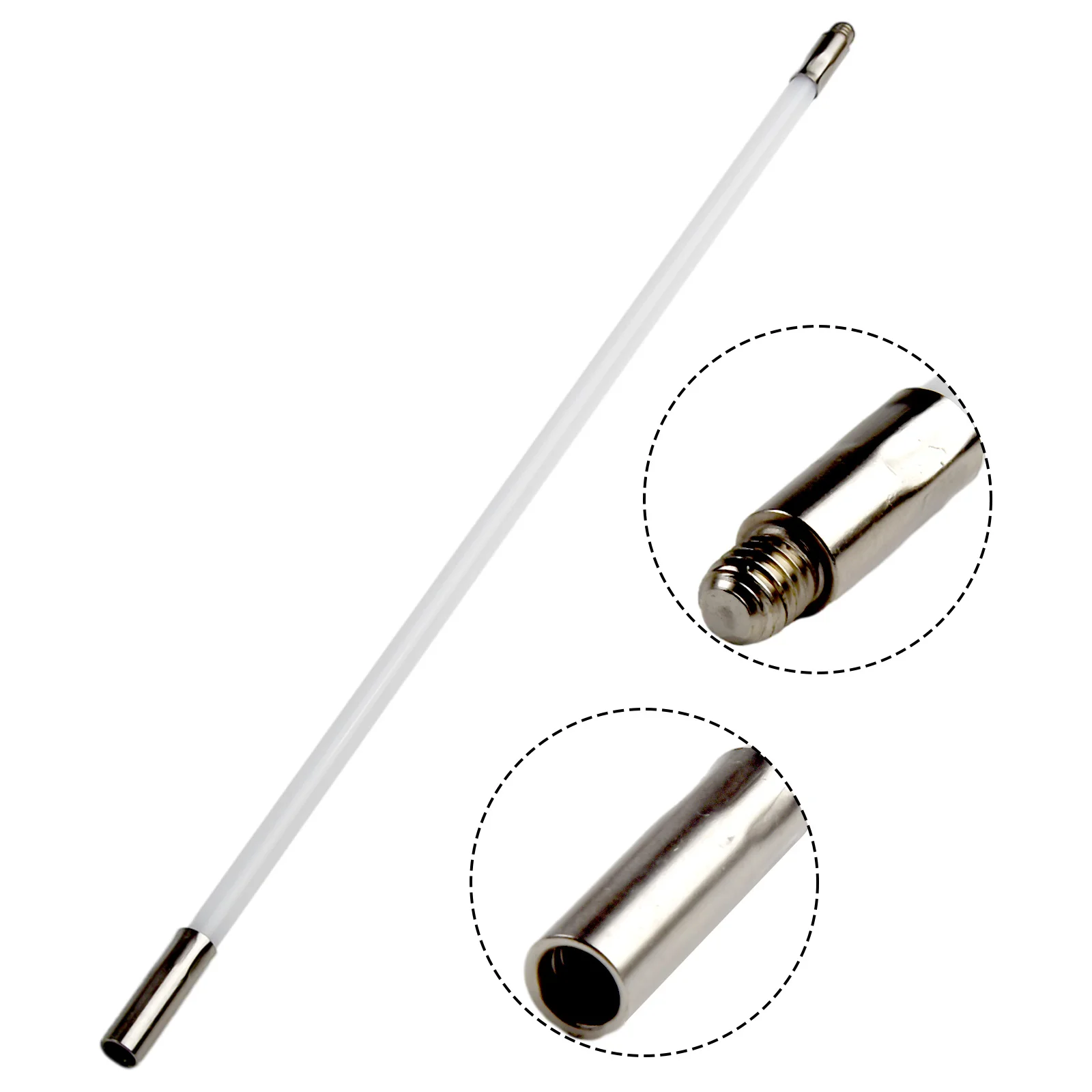 Soot Flexible Flue Brush Cleaning Rod Black + White Nylon Chimney Sweep Highly elastic Anti-aging Chimney Brush
Soot Flexible Flue Brush Cleaning Rod Black + White Nylon Chimney Sweep Highly elastic Anti-aging Chimney Brush