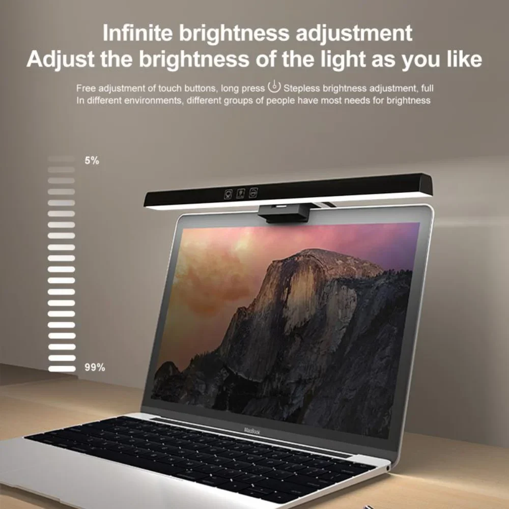 Monitor Lamp Backlight Screenbar Office Light Stepless Dimming Led Desk Lamps for Computer Monitor Lights Bar USB Reading Light
Monitor Lamp Backlight Screenbar Office Light Stepless Dimming Led Desk Lamps for Computer Monitor Lights Bar USB Reading Light