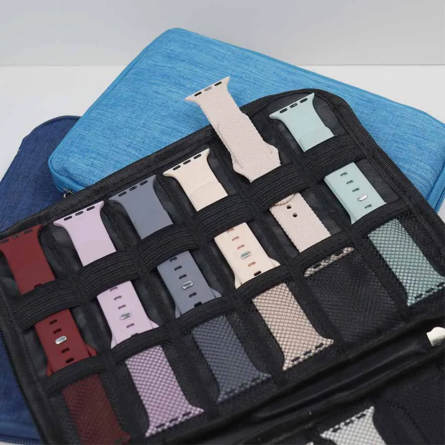 1 pcs Watch Box For Apple watch band series 10 ultra 2 9 se 8 7 Strap Storage Bag case for samsung galaxy watch 7 6 5 4 active 2 1 pcs Watch Box For Apple watch band series 10 ultra 2 9 se 8 7 Strap Storage Bag case for samsung galaxy watch 7 6 5 4 active 2