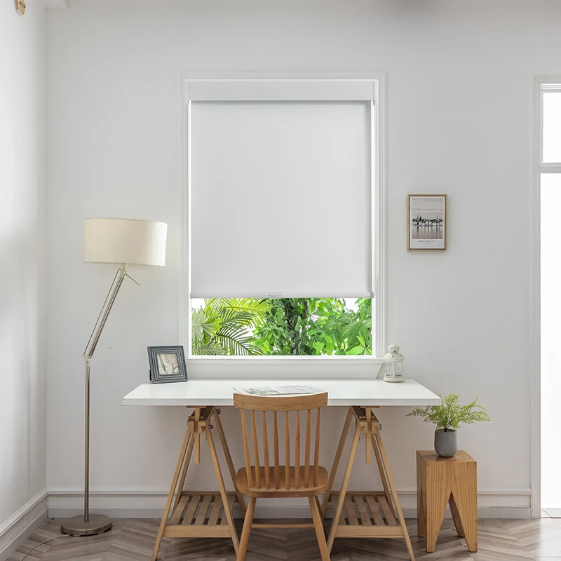 Motorized Cordless Roller Blinds 100% Blackout Remote Control Polyester Motorized Roller Blinds
Motorized Cordless Roller Blinds 100% Blackout Remote Control Polyester Motorized Roller Blinds