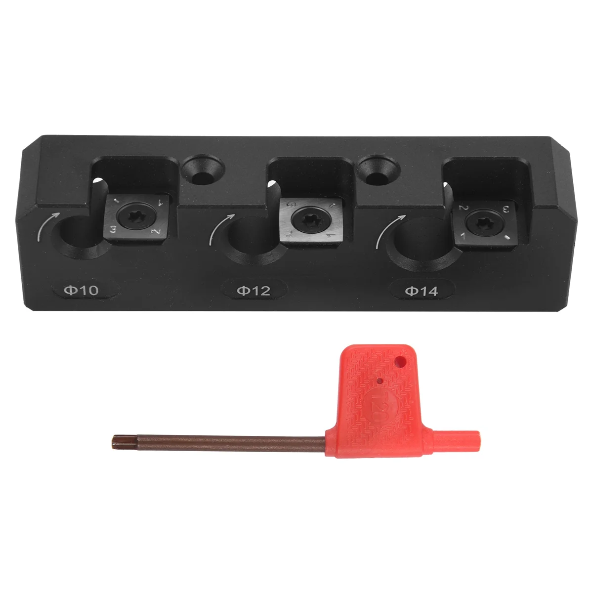 Carbide Inserts Dowel Maker Dowel Plates Wooden Dowel Rods Wooden Bar Makers Metric 3 Holes (With 3 Carbide Blades)
Carbide Inserts Dowel Maker Dowel Plates Wooden Dowel Rods Wooden Bar Makers Metric 3 Holes (With 3 Carbide Blades)