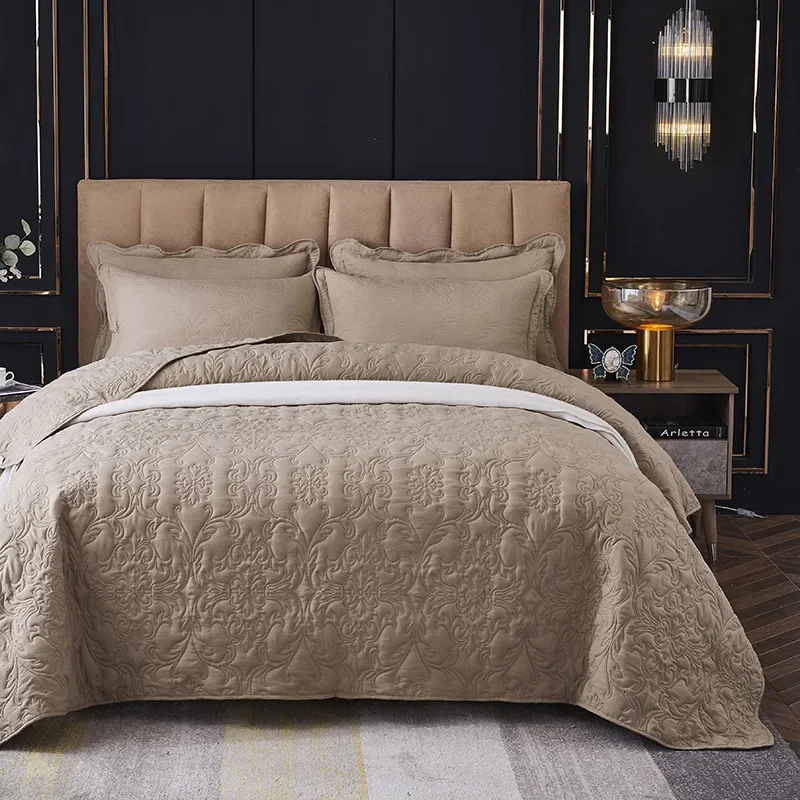 Bedspread on Bed Quilt Set Queen Size 3PCS/1PC Quilted Blanket on Bed 220x240cm Bed Cover Coverlet for All Season
Bedspread on Bed Quilt Set Queen Size 3PCS/1PC Quilted Blanket on Bed 220x240cm Bed Cover Coverlet for All Season