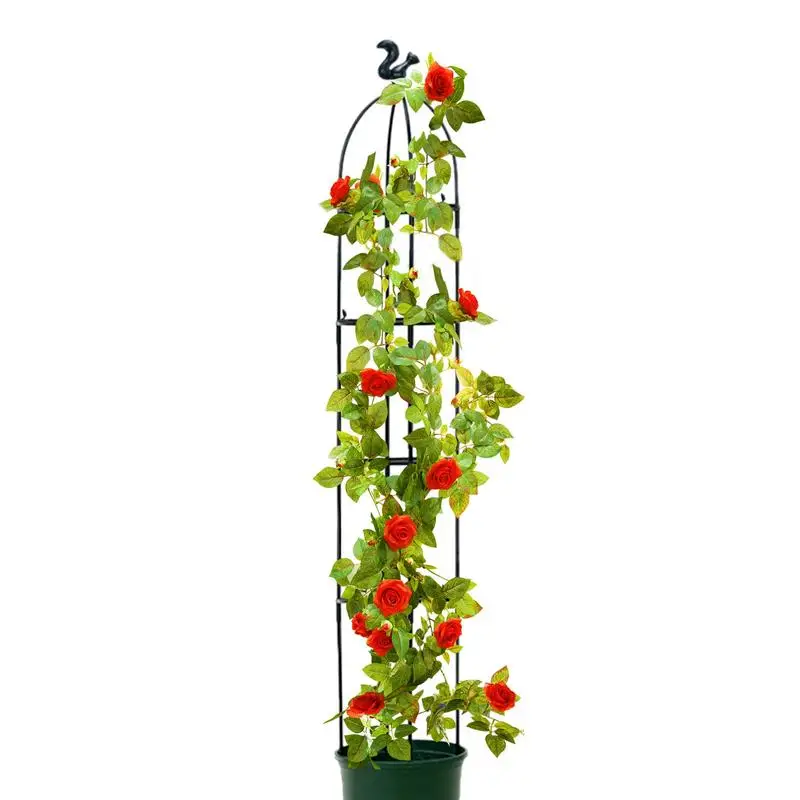 

Садовая супинаторная башня, обелиск, садовая решетка, роза, лоза, подставки для альпинизма, виноградные лозы и цветы, 10 дюймов