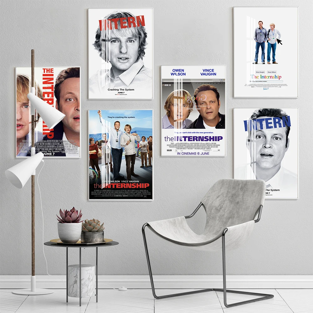 The Internship American Comedy Film Poster Print Art Canvas Painting Modern Movie Wall Picture Decor
The Internship American Comedy Film Poster Print Art Canvas Painting Modern Movie Wall Picture Decor