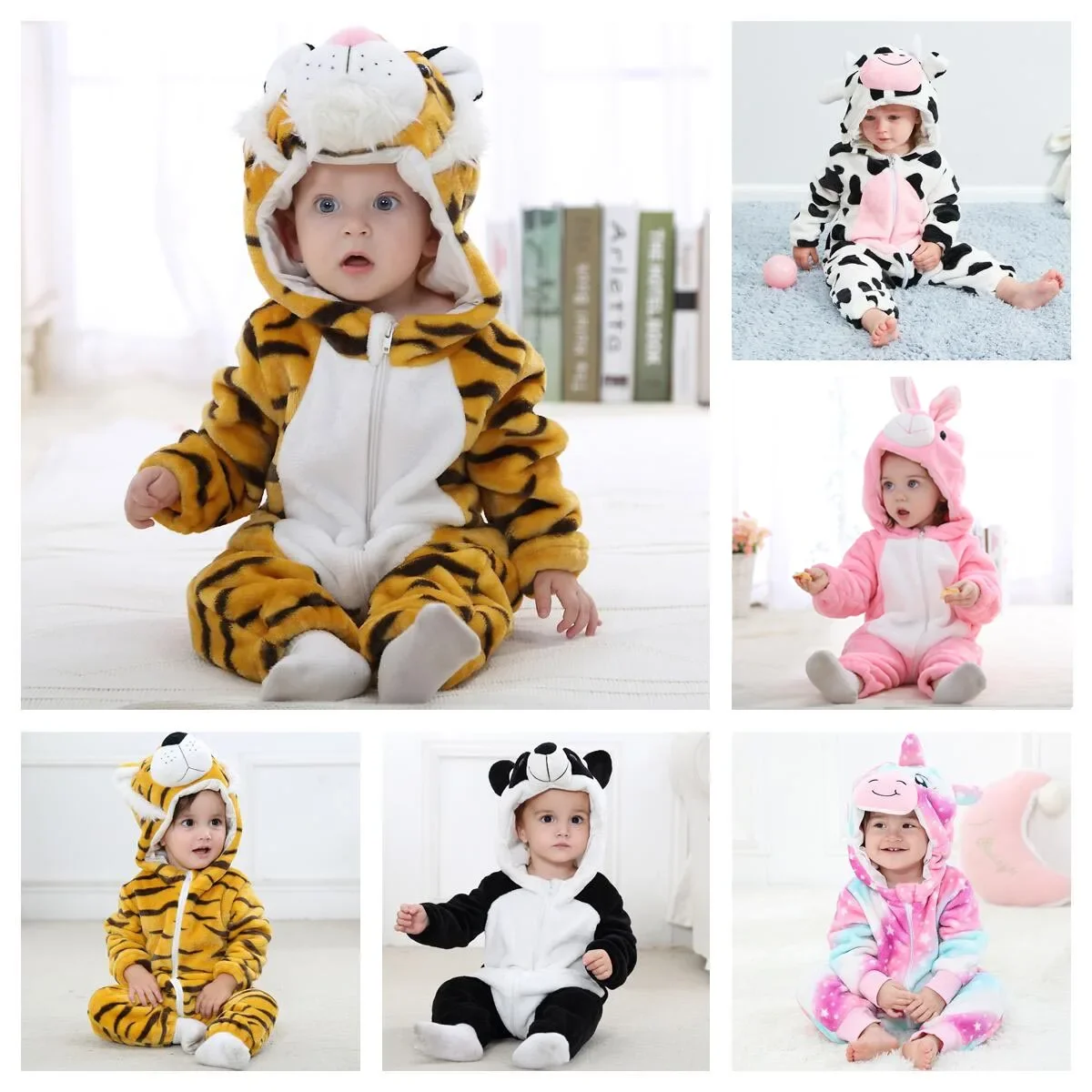 Kigurumi Baby Cute Tiger Stitch Cartoon Rompers for Newborns Bodysuit Children Girls Boys Bodysuit Babies Onesies Baby Costumes
Kigurumi Baby Cute Tiger Stitch Cartoon Rompers for Newborns Bodysuit Children Girls Boys Bodysuit Babies Onesies Baby Costumes