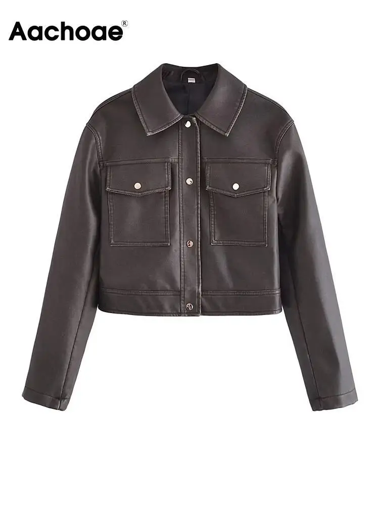Aachoae Women Fashion Solid Color Jacket Coats Casual Turn Down Collar Long Sleeve Outerwear Top Ladies Single Breasted Coats
Aachoae Women Fashion Solid Color Jacket Coats Casual Turn Down Collar Long Sleeve Outerwear Top Ladies Single Breasted Coats
