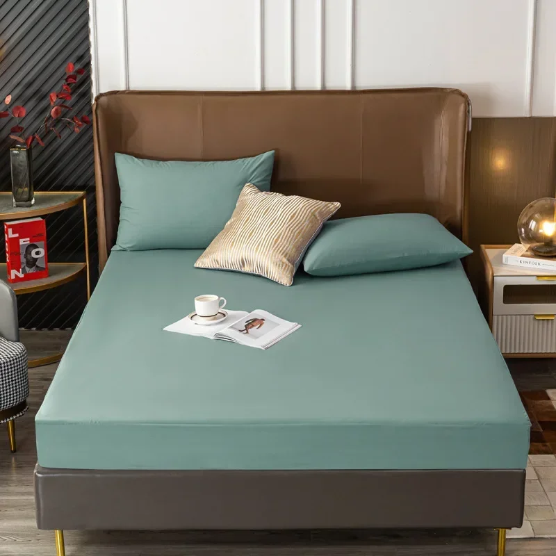 

Fitted sheet, matted, waterproof, antibacterial, mite resistant, breathable, and dustproof bedspread