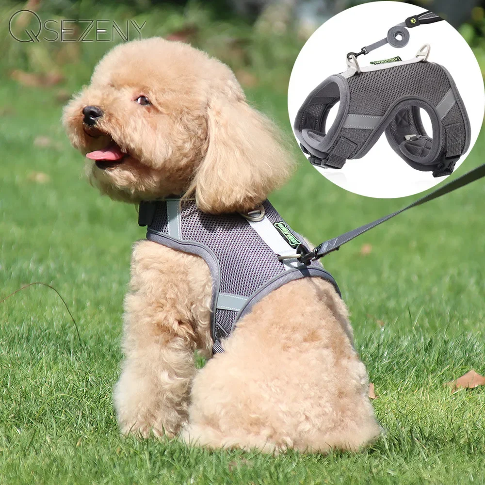 Breathable Mesh Dog Harness Dog Vest Harness Reflective Soft Padded Harnesses for Small and Meduim Dogs Pet Cat Accessories
Breathable Mesh Dog Harness Dog Vest Harness Reflective Soft Padded Harnesses for Small and Meduim Dogs Pet Cat Accessories