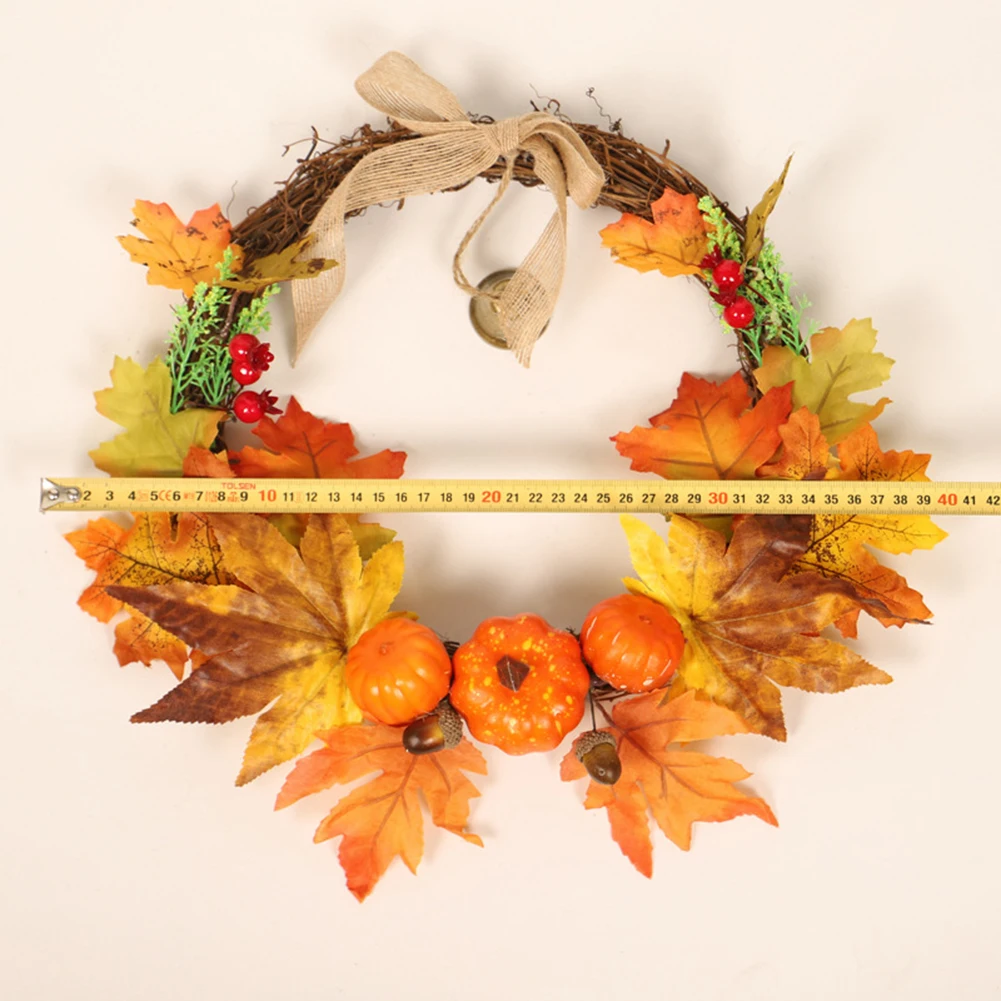 Pumpkin Wreath Party Autumn Beautiful Shop Decoration Decorations Door Fake Wreath Fall Garland Hanging Indoor
Pumpkin Wreath Party Autumn Beautiful Shop Decoration Decorations Door Fake Wreath Fall Garland Hanging Indoor