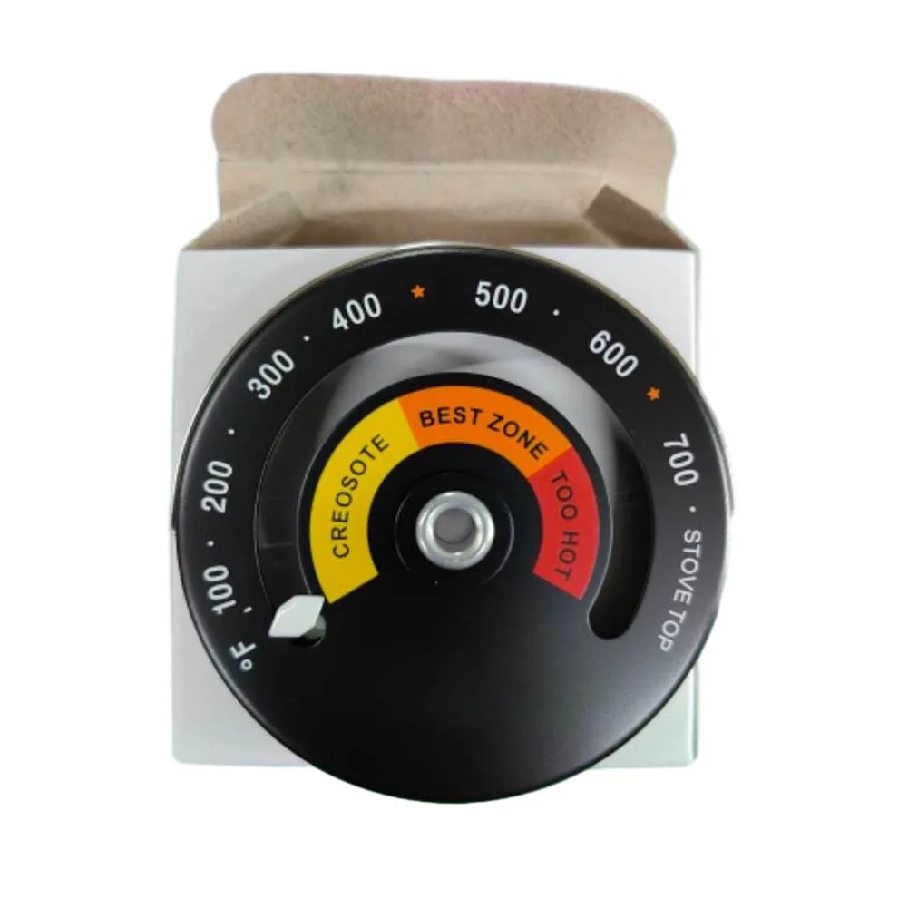 Tool Thermometer Fireplace Stove Magnetic Temperature Thermometer 6.3cm X 0.9cm Aluminum Alloy Black Fire Site
Tool Thermometer Fireplace Stove Magnetic Temperature Thermometer 6.3cm X 0.9cm Aluminum Alloy Black Fire Site