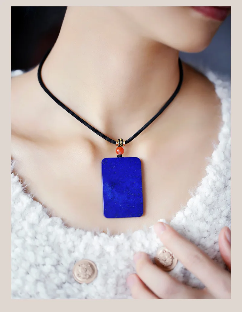 Natural Imperial Blue Lapis Lazuli Gemstones Hand Cut and Polished To Protect Safe and Sound, Brand Pendants, Ultra High Quality
Natural Imperial Blue Lapis Lazuli Gemstones Hand Cut and Polished To Protect Safe and Sound, Brand Pendants, Ultra High Quality