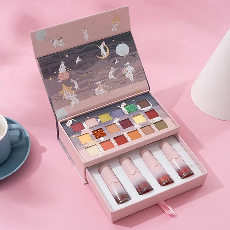 Valentine's Day Christmas Set Gift Eyeshadow Lip Glaze Lipstick Cosmetic Professional Makeup Set Gift Box Wholesale
Valentine's Day Christmas Set Gift Eyeshadow Lip Glaze Lipstick Cosmetic Professional Makeup Set Gift Box Wholesale
