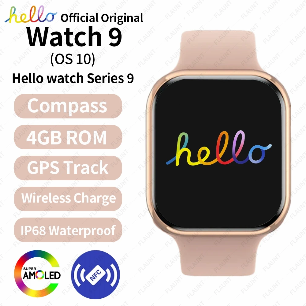 Оригинальные Смарт-часы Hello Watch 9 для Apple, версия 9, стандартный компас, GPS трек, часы AMOLED, 4 Гб ROM, Bluetooth, Смарт-часы для женщин
Оригинальные Смарт-часы Hello Watch 9 для Apple, версия 9, стандартный компас, GPS трек, часы AMOLED, 4 Гб ROM, Bluetooth, Смарт-часы для женщин