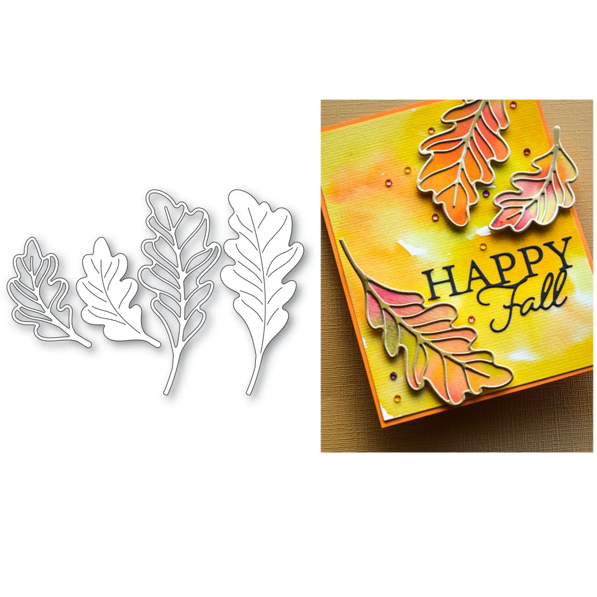 Oak Leaf Metal Cutting Dies Sets For Greeting Card Making Scrapbooking Craft Paper Photo Album Decoration New Arrival 2024
Oak Leaf Metal Cutting Dies Sets For Greeting Card Making Scrapbooking Craft Paper Photo Album Decoration New Arrival 2024