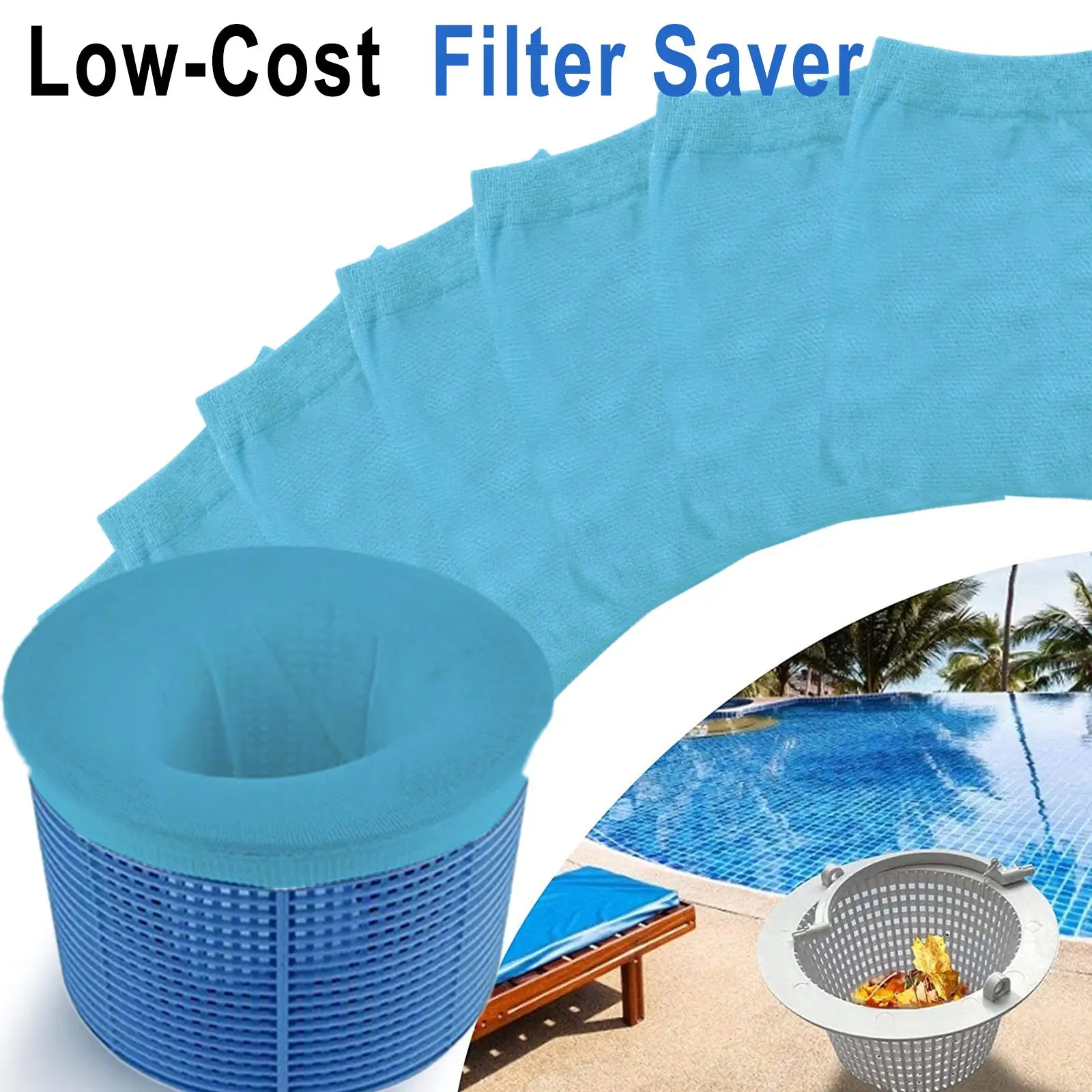 30/50/100pcs Pool Filter Skimmer Socks Pool Skimmer Replacement Reservoir Elastic Pool Filter Socks Water Sports Swimming Parts
30/50/100pcs Pool Filter Skimmer Socks Pool Skimmer Replacement Reservoir Elastic Pool Filter Socks Water Sports Swimming Parts