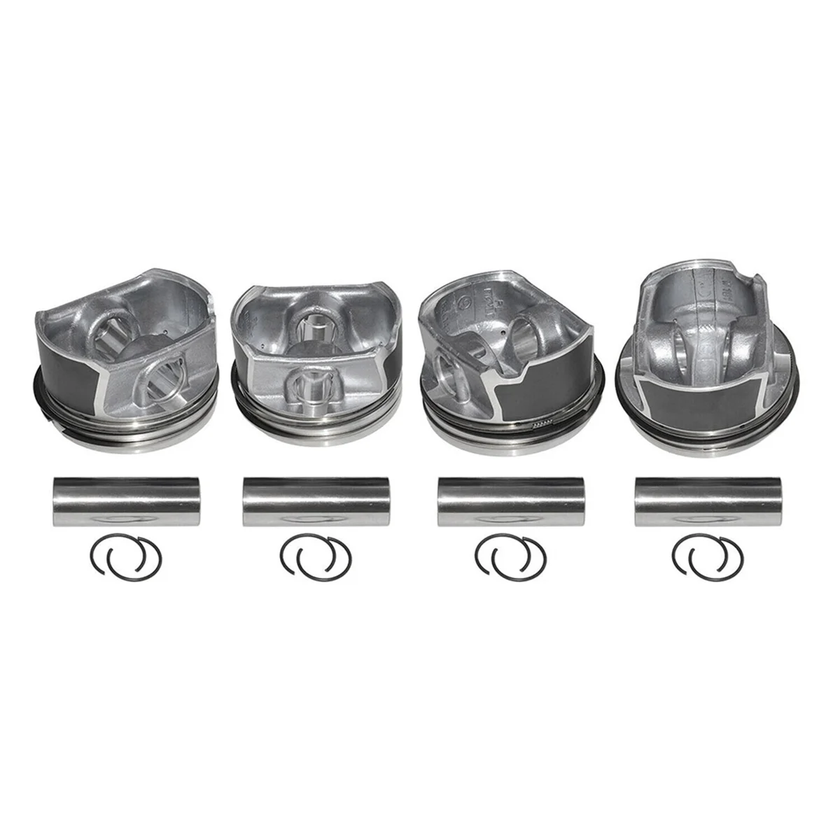

20mm Engine Piston & Rings Set Pin for Audi A3 A4 A6 C6 2.0 Golf GTI / Jetta GLI / Passat 06D107066C, 06D198151B