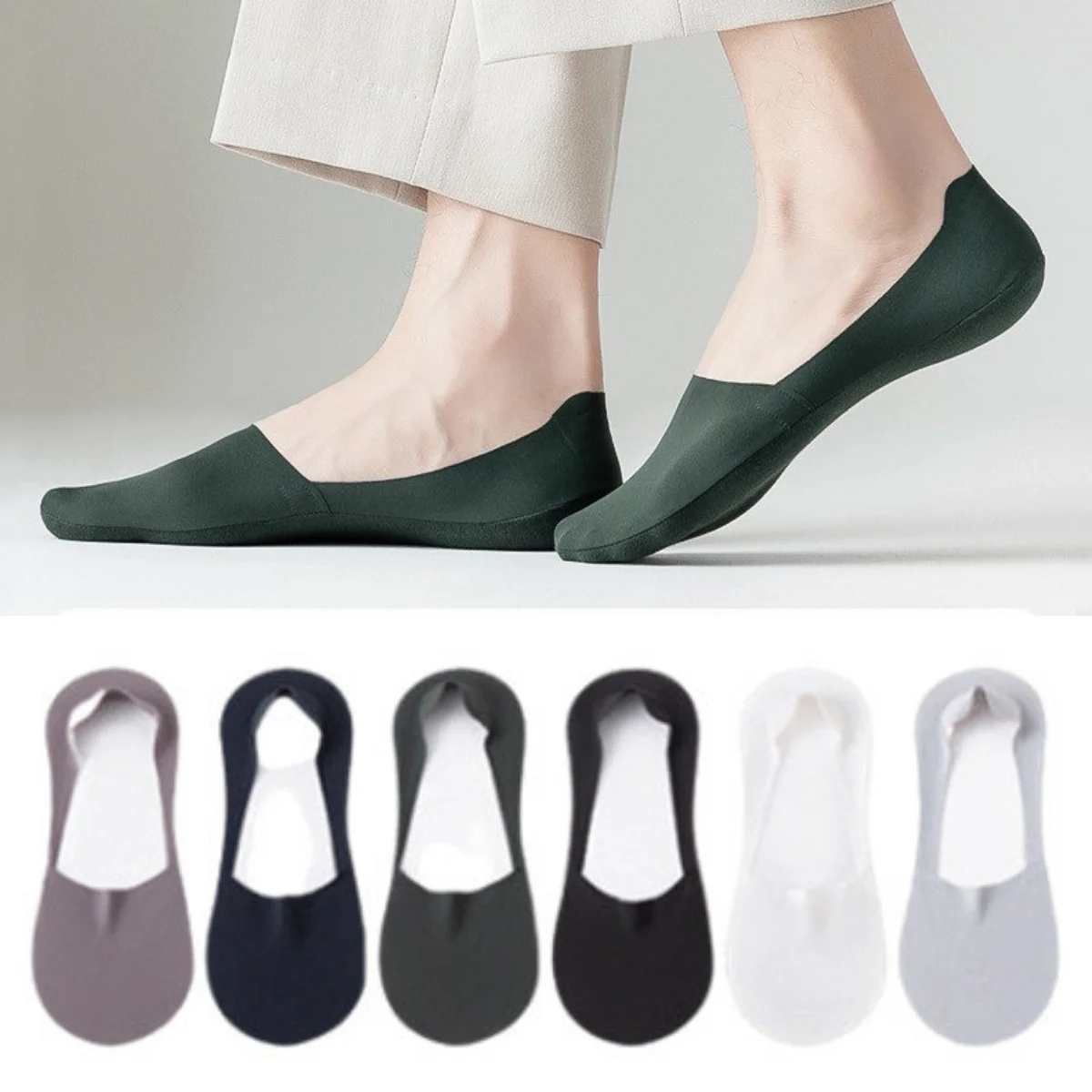 Носки Jeseca мужские тонкие, воздухопроницаемые бесшовные, незаметные, Нескользящие, из силикона, с низким вырезом, летние
Носки Jeseca мужские тонкие, воздухопроницаемые бесшовные, незаметные, Нескользящие, из силикона, с низким вырезом, летние