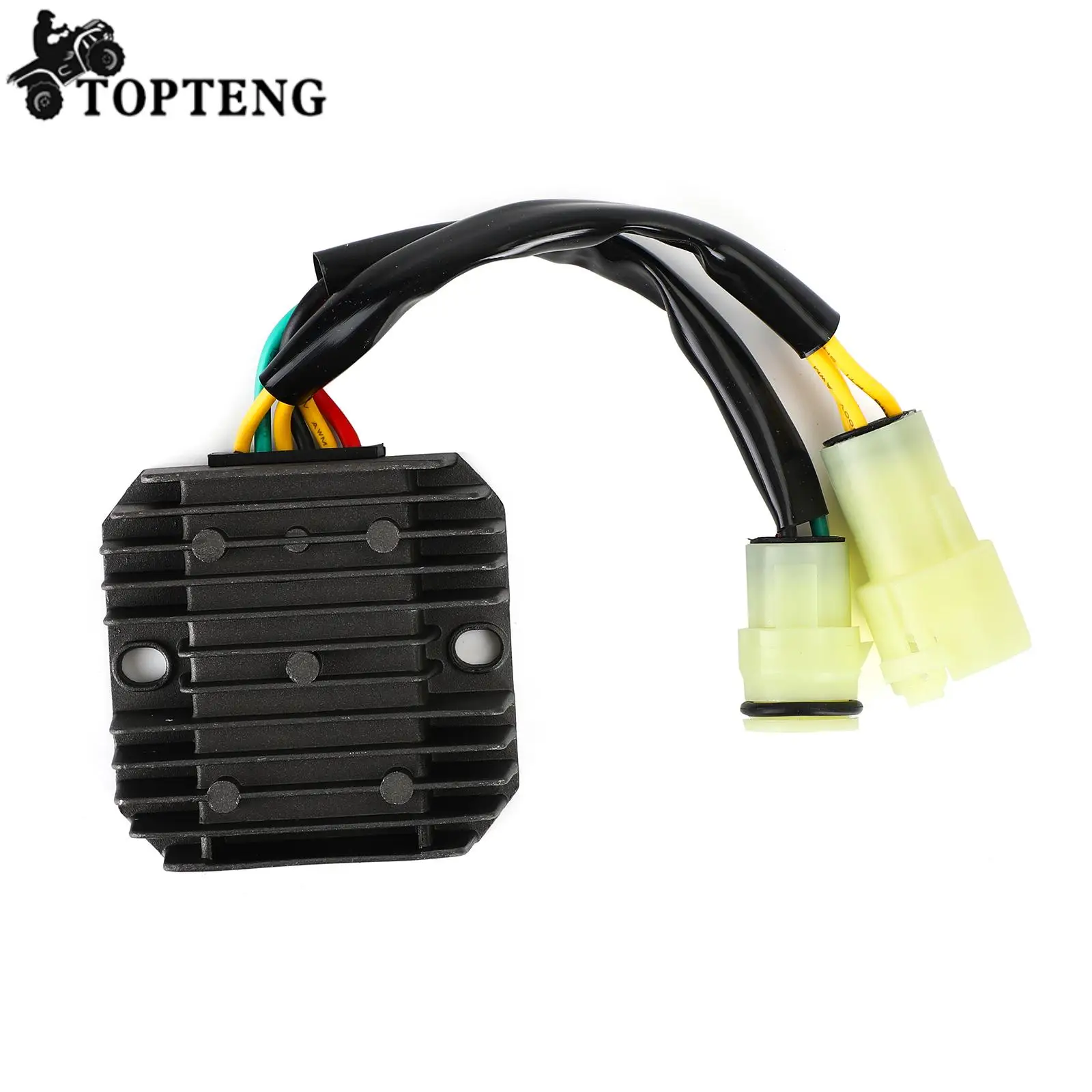 Topteng For Honda ATC250 ES Big Red TRX250 1985-1987 Regulator Rectifier 31600-HA0-000 31600-HA8-770 Motorcycle Parts
Topteng For Honda ATC250 ES Big Red TRX250 1985-1987 Regulator Rectifier 31600-HA0-000 31600-HA8-770 Motorcycle Parts