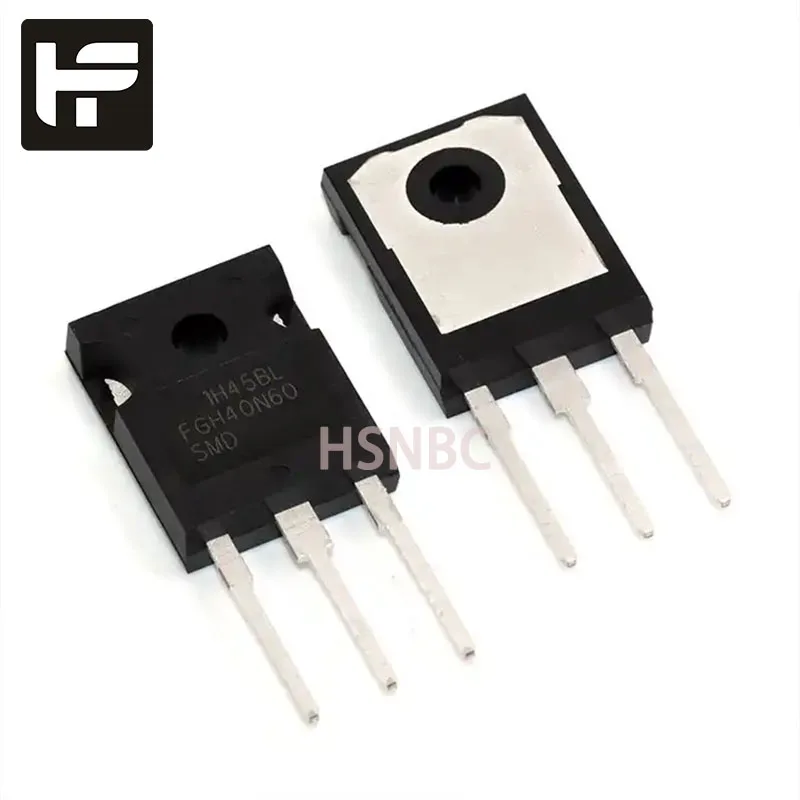 

5Pcs/Lot FGH40N60SMD FGH40N60 40N60 TO-247 40A 600V IGBT Field-effect Transistor 100% Brand New Original Stock