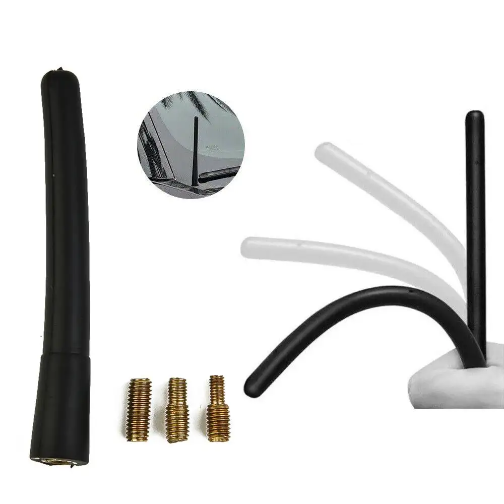 Car Auto 10cm Rubber Roof Short Rod Antenna Thread Adapter M4 M5 M6 Radio Reception Of FM / AM GPS GSM And DAB Signals Adapters
Car Auto 10cm Rubber Roof Short Rod Antenna Thread Adapter M4 M5 M6 Radio Reception Of FM / AM GPS GSM And DAB Signals Adapters