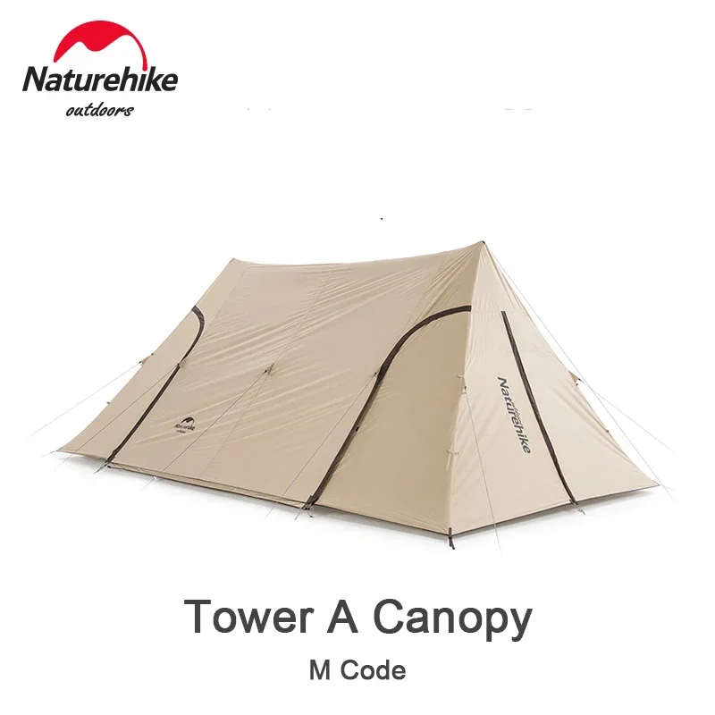 

Naturehike Cloud Desk Outdoor Camping Tents Sunscreen Awning Large Space Twin Tower A Canopy Sun Shelter With Screen
