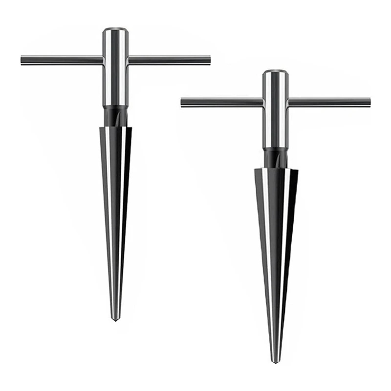 2Pcs T Handle Taper Reamer ,6 Fluted Chamfer Reaming Guitar Bridge Pin Hole Handle Tapered Reamers Tool
2Pcs T Handle Taper Reamer ,6 Fluted Chamfer Reaming Guitar Bridge Pin Hole Handle Tapered Reamers Tool