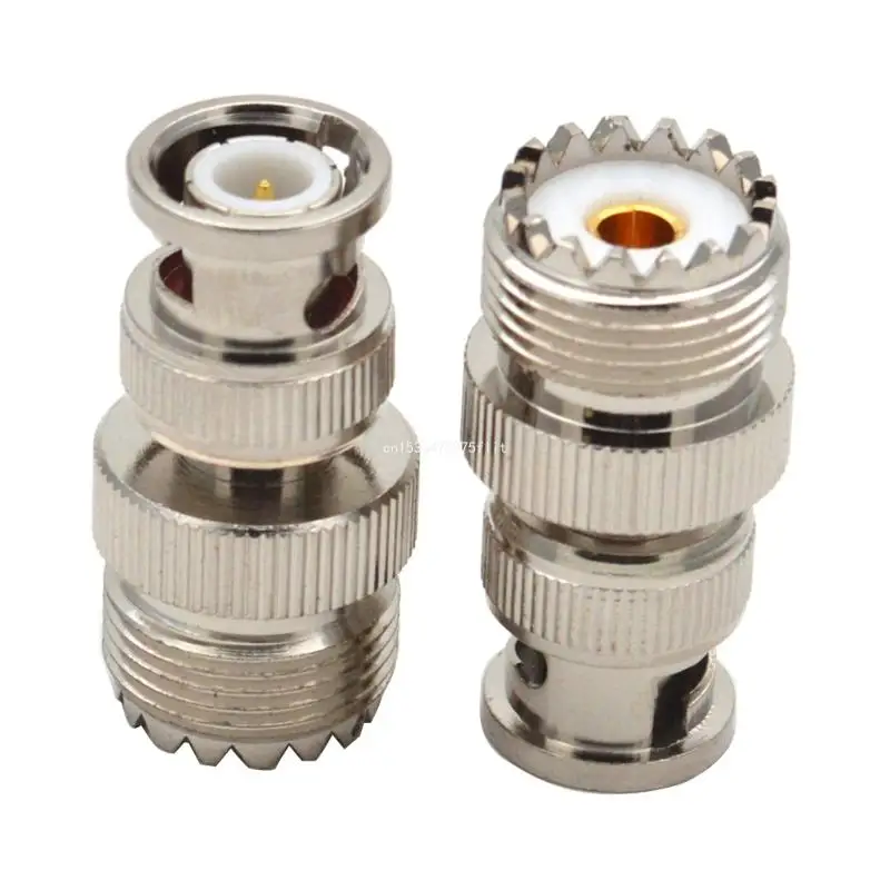 High-Quality Brass RF Coaxial Adapter BNC Male to UHF-Female SO239 Connectors Dropship
High-Quality Brass RF Coaxial Adapter BNC Male to UHF-Female SO239 Connectors Dropship