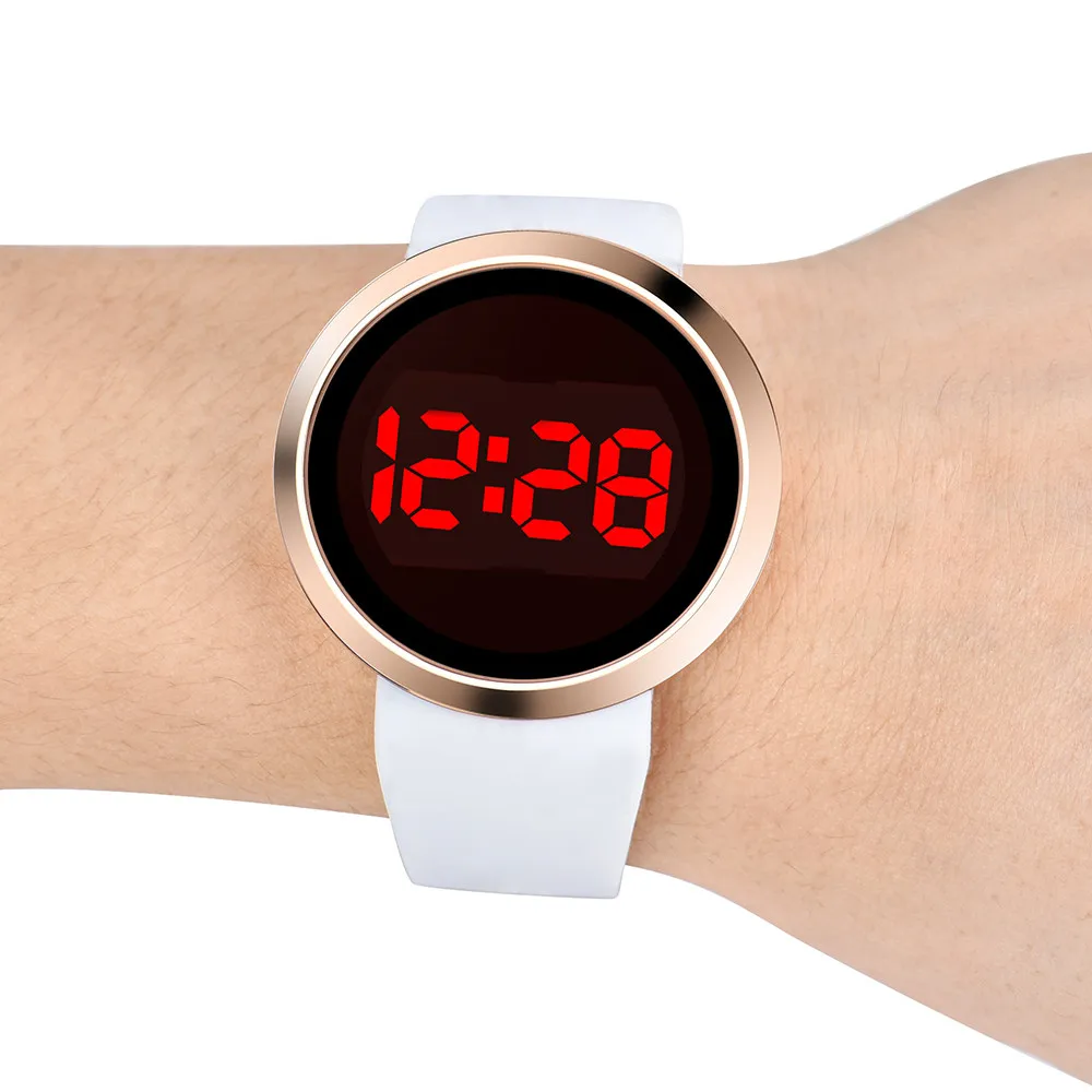 Touchable Screen Men'S Watches Fashion Waterproof Men'S Wrist Watch Led Screen Silicone Watch Digital Sport Men Watches
Touchable Screen Men'S Watches Fashion Waterproof Men'S Wrist Watch Led Screen Silicone Watch Digital Sport Men Watches