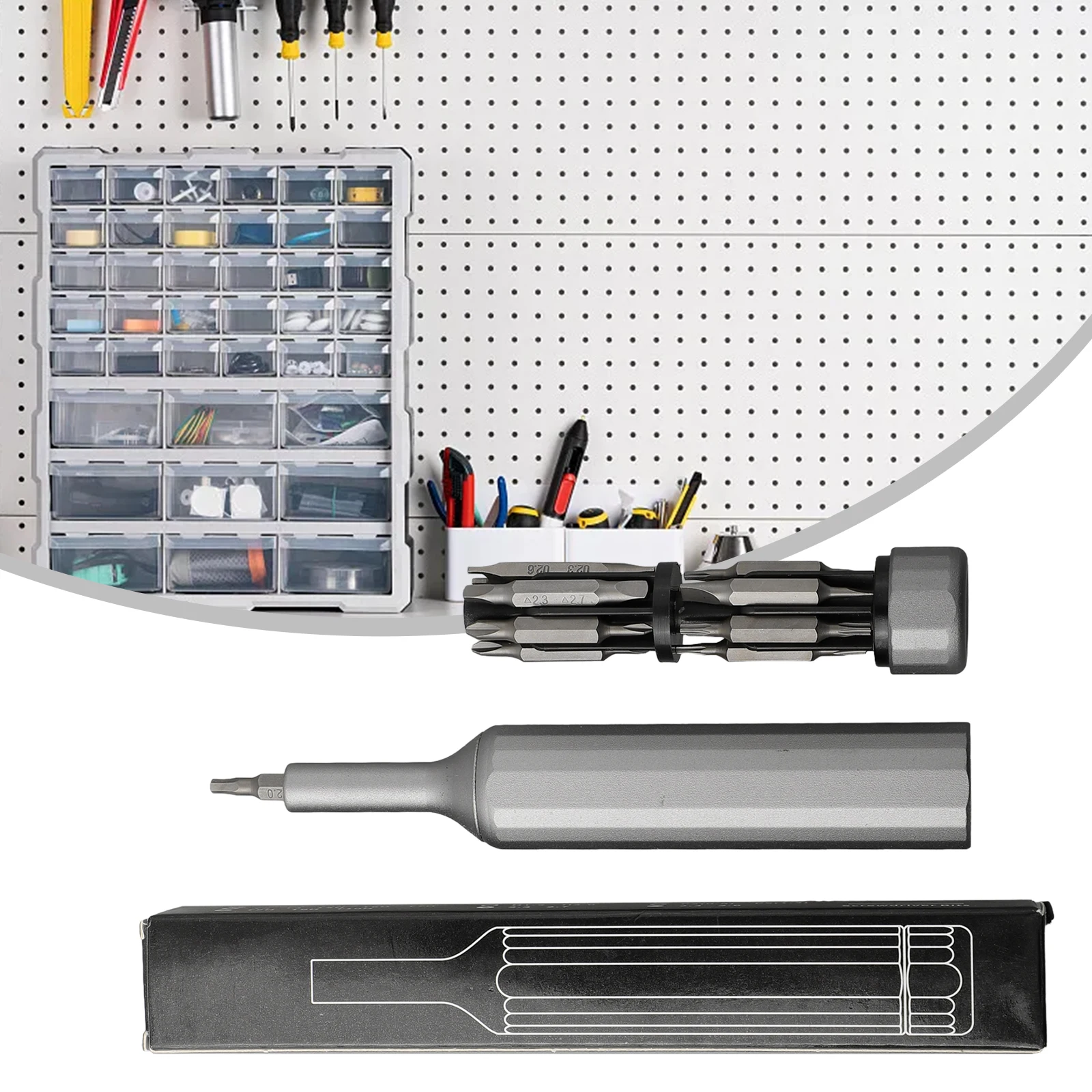 27 In 1 Manual Screwdriver Set Alloy Steel Magnetic Precision Double Tip Bits Multifunctional Hand Screwdriver Set
27 In 1 Manual Screwdriver Set Alloy Steel Magnetic Precision Double Tip Bits Multifunctional Hand Screwdriver Set