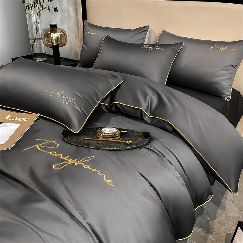 Luxury 60's Long Pile 100% Cotton Duvet Cover Set Embroidered Fall Winter Quilt Cover Solid Egyptian Cotton 2pcs pillowcases 3 Mallzona S3f565a90789f42438f70334a2e70ca23c Luxury 60's Long Pile 100% Cotton Duvet Cover Set Embroidered Fall Winter Quilt Cover Solid Egyptian Cotton 2pcs pillowcases Mallzona