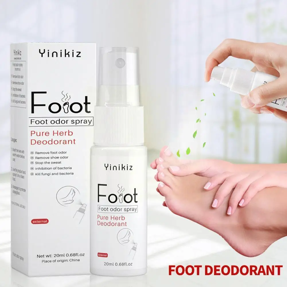 

Foot Odor Spray Antibacterial Shoe Sock Deodorant Spray Care Antiperspirant Feet Serum Anti-itch Spray Feet Liquid Anti-fun B3y5