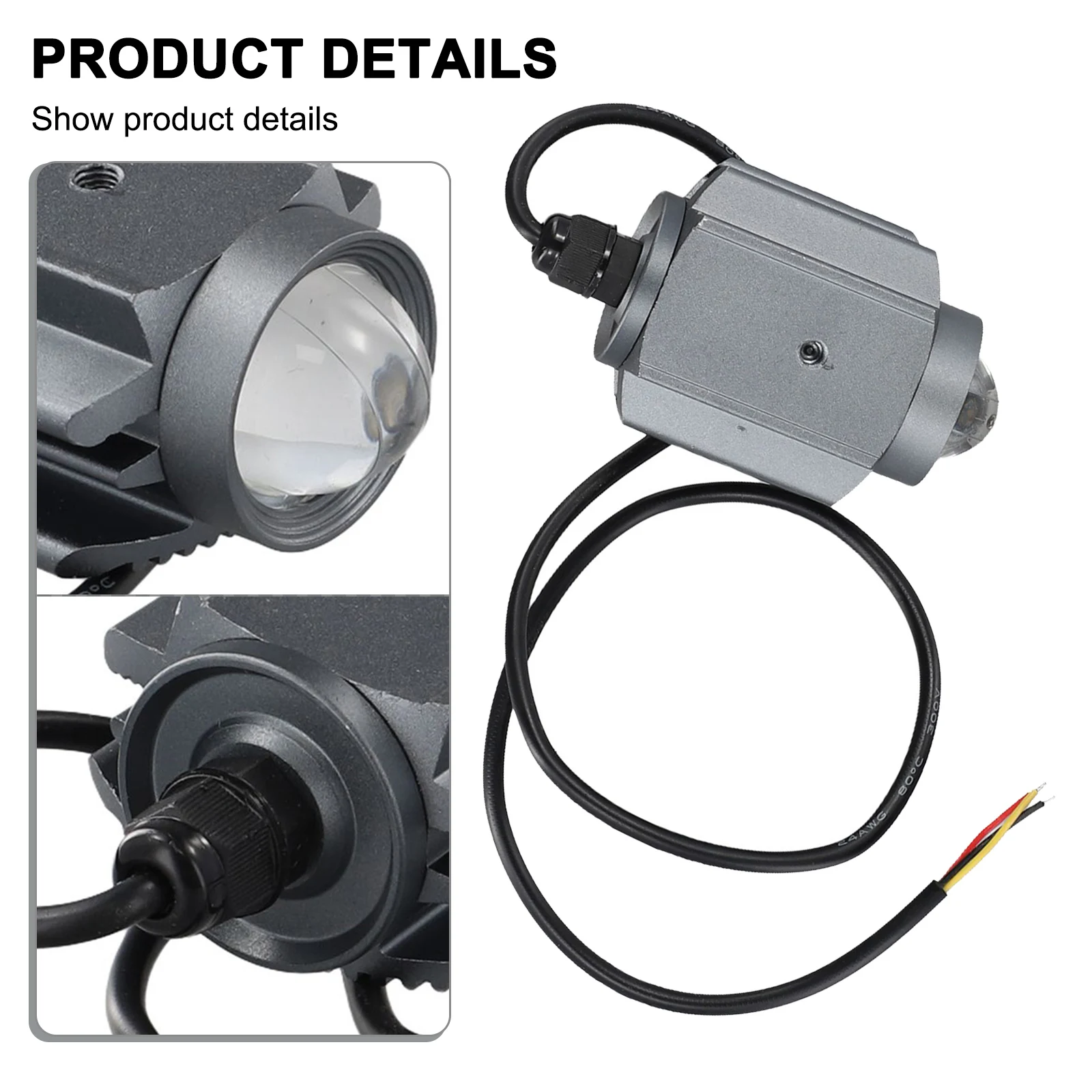 E-Bike LED Headlight 12-80V Waterproof Front Lamps Yellow/White Light Electric Bicycle Head Light For Cycling Accessories
E-Bike LED Headlight 12-80V Waterproof Front Lamps Yellow/White Light Electric Bicycle Head Light For Cycling Accessories