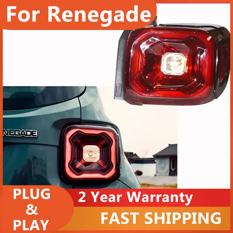 Автомобильные фары для Jeep Renegade, задний фонарь, модель 2015-2020 светильник Jeep, задний фонарь, стоп-сигнал, сигнал тормоза, DRL, задний свет
Автомобильные фары для Jeep Renegade, задний фонарь, модель 2015-2020 светильник Jeep, задний фонарь, стоп-сигнал, сигнал тормоза, DRL, задний свет