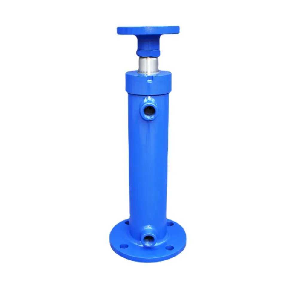 

5-ton hydraulic cylinder bi-directional lifting small flange bore 63 wood splitting and baling machine accessories