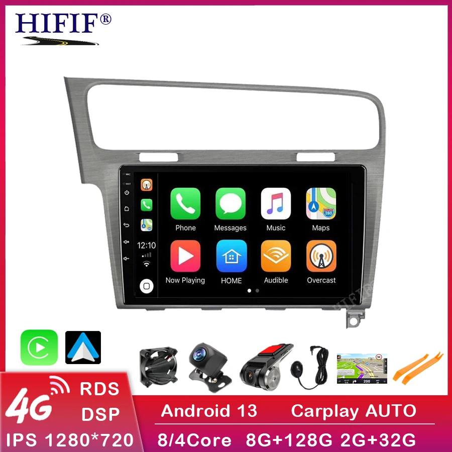 Carplay Android 13 2 ГБ + 32 ГБ для Volkswagen Golf 7 2013-2017 автомобильный радиоприемник стерео плеер Bluetooth GPS-навигация No 2din dvd
Carplay Android 13 2 ГБ + 32 ГБ для Volkswagen Golf 7 2013-2017 автомобильный радиоприемник стерео плеер Bluetooth GPS-навигация No 2din dvd