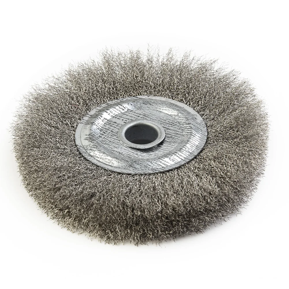 High Quality Crimped Wheel Brush Universal Deburring Descaling 5inch 125mm Bench Grinder Polishing Portable Removal
High Quality Crimped Wheel Brush Universal Deburring Descaling 5inch 125mm Bench Grinder Polishing Portable Removal