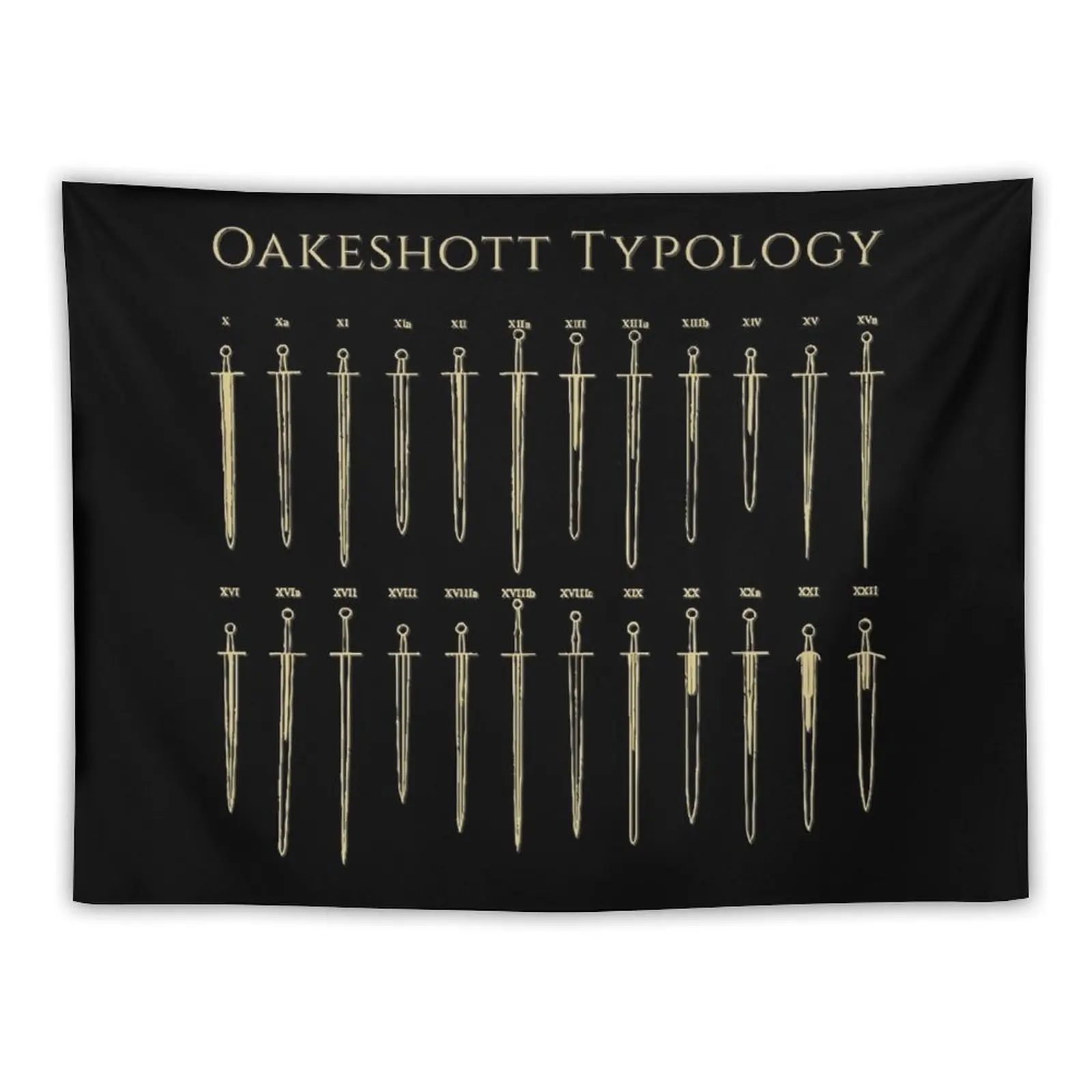 Swords of the Oakeshott typology Tapestry Room Ornaments Decorative Wall Mural Tapestry
Swords of the Oakeshott typology Tapestry Room Ornaments Decorative Wall Mural Tapestry