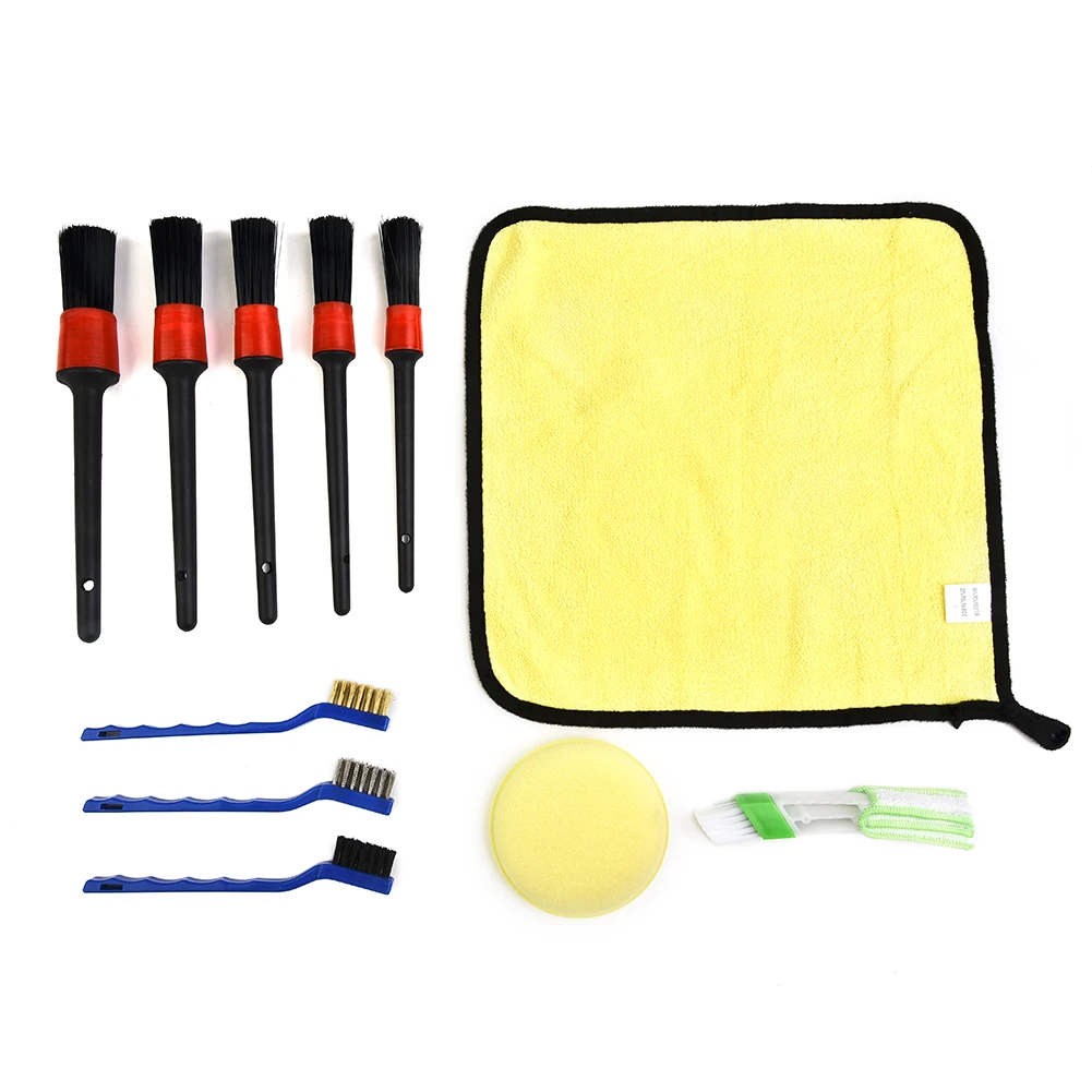 100% Brand New Car Cleaning Kit Automotive Tools Wheel Gap Boar Hair High Quality PP Useful 11Pcs Auto Interior
100% Brand New Car Cleaning Kit Automotive Tools Wheel Gap Boar Hair High Quality PP Useful 11Pcs Auto Interior