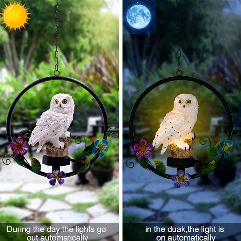 Solar Led Light Outdoor Owl Hanging Solar Lights Outdoor Waterproof Garden Decoration Solar Led Outdoor Lighting Sunlight Light
Solar Led Light Outdoor Owl Hanging Solar Lights Outdoor Waterproof Garden Decoration Solar Led Outdoor Lighting Sunlight Light