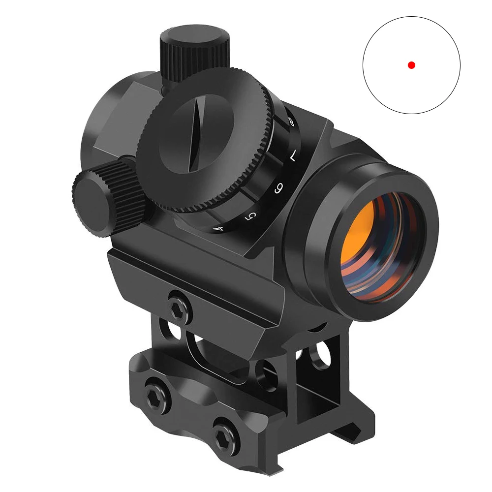 1x20 Red Dot Sight Tactical Rifle Scope 4 MOA Red Dot Sight Reflex Sight Optical Sight with 1 inch Riser Mount Airsoft Hunting
1x20 Red Dot Sight Tactical Rifle Scope 4 MOA Red Dot Sight Reflex Sight Optical Sight with 1 inch Riser Mount Airsoft Hunting