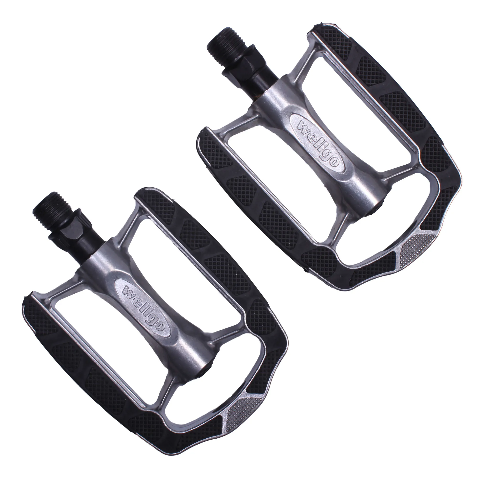 Wellgo Waterproof Light-Weight Aluminum/Kraton Bicycle Pedals Universal 9/16 inch Anti-Skid Cycling Platform Wellgo C169
Wellgo Waterproof Light-Weight Aluminum/Kraton Bicycle Pedals Universal 9/16 inch Anti-Skid Cycling Platform Wellgo C169