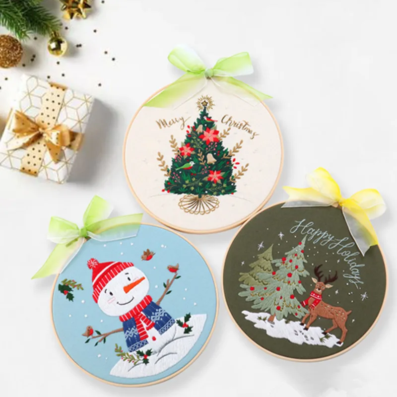 New Year 2024 Christmas DIY Embroidery Kit Cross Stitch Christmas Decorations for Home Bauble Noel Navidad 2023 Kids Gifts
New Year 2024 Christmas DIY Embroidery Kit Cross Stitch Christmas Decorations for Home Bauble Noel Navidad 2023 Kids Gifts