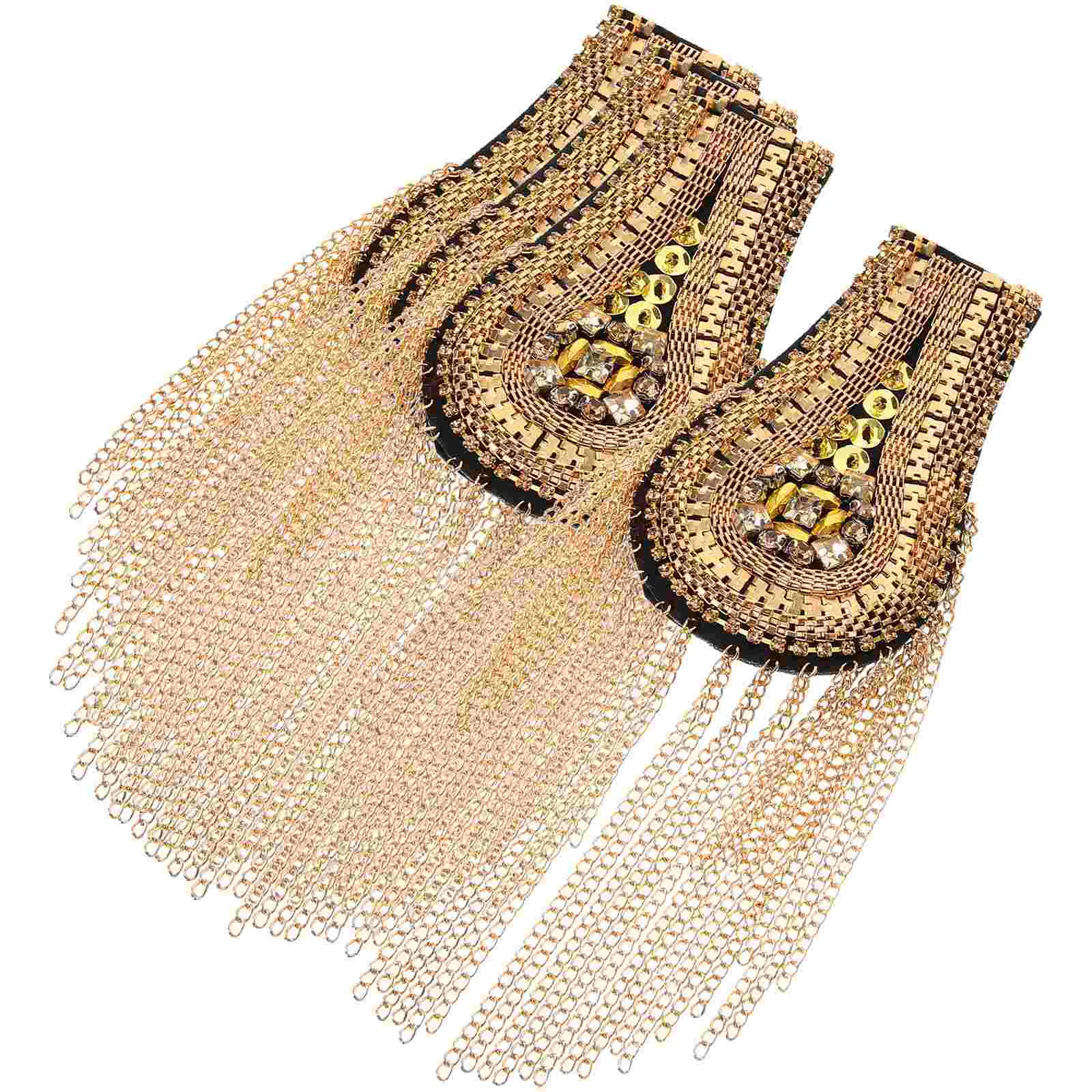 4pcs Tassel Chain Shoulder Badge Shoulder Arm Badge Epaulettes Shoulder Epaulets
4pcs Tassel Chain Shoulder Badge Shoulder Arm Badge Epaulettes Shoulder Epaulets