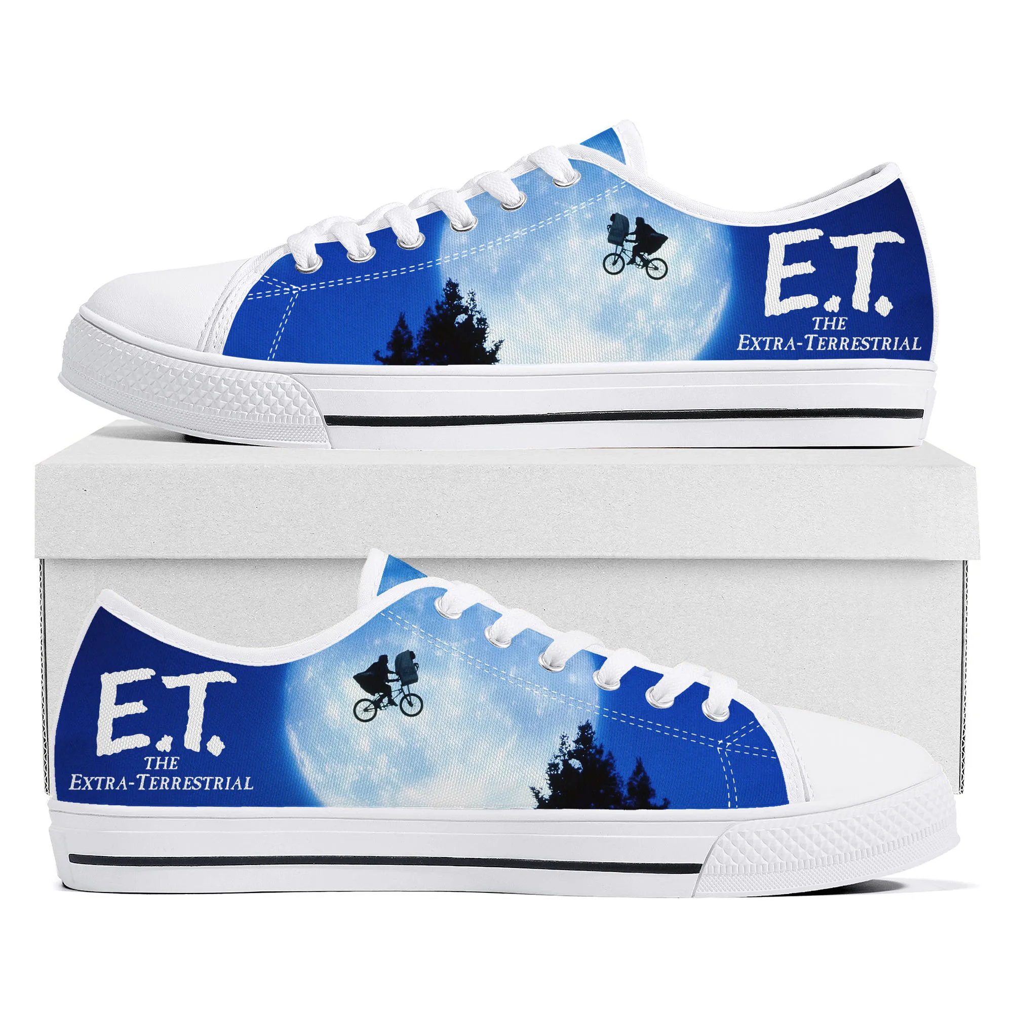E.T. the Extra-Terrestrial Movie Low Top Sneakers Mens Womens Teenager Canvas Sneaker Casual Custom Made Shoes Customize Shoe
E.T. the Extra-Terrestrial Movie Low Top Sneakers Mens Womens Teenager Canvas Sneaker Casual Custom Made Shoes Customize Shoe